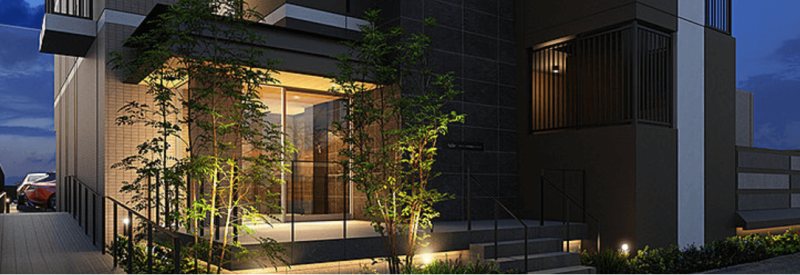 ファイル:サンパーク守恒駅前レジデンス エントエランスアプローチ完成予想図.png