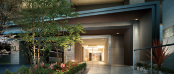 サンメゾン瑞穂桜山　エントランスアプローチ完成予想図