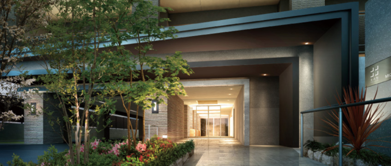 ファイル:サンメゾン瑞穂桜山 エントランスアプローチ完成予想図.png