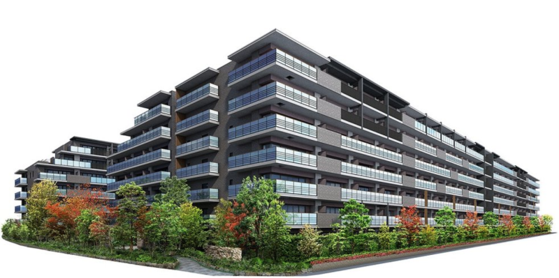 ファイル:ザ・パークハウスオイコス 鎌倉大船 外観完成予想図.png