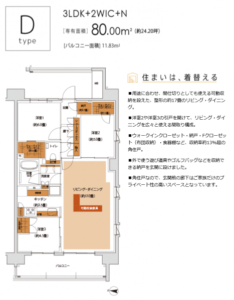 ファイル:ザ・パークハウス 東陽町レジデンスdtype.PNG