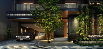 ザ・パークハウス 神戸三宮　エントランス完成予想CG