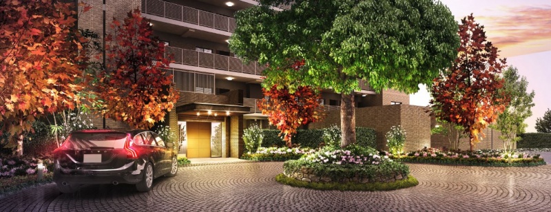 ファイル:ザ ブルームテラスエントランスアプローチ2.JPG