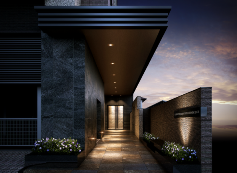 ファイル:フローレンス東千田公園プレミアムステージ エントランスアプローチ完成予想CG.png