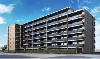 プレシス国分寺　外観完成予想図