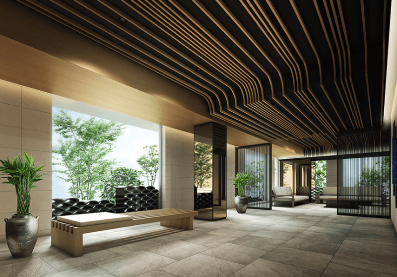 ファイル:レ・ジェイド伏見桃山 エントエランスホール完成予想図.png