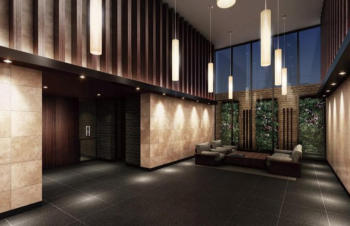 シティテラス西日暮里ステーションコート　エントランスホール完成予想図