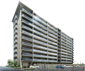 ジオ川西多田 パークサイト　外観完成予想図