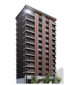 バウス新中野　外観完成予想図