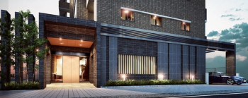 ローレルコート一宮本町　エントランスアプローチ完成予想CG