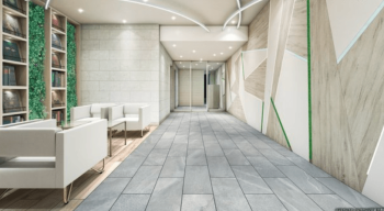 ワコーレ明石グリーンプロムナード　エントランスホール・ラウンジ完成予想図1