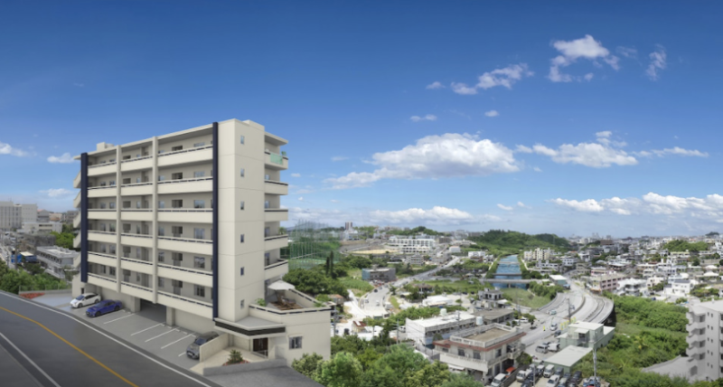 ファイル:アベニールマンション豊見城 外観完成予想図.png