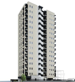 エイリックスタイル姪浜レクリア　外観完成予想図2