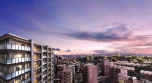 オーヴィジョン上熊本レジデンス　外観完成予想図3