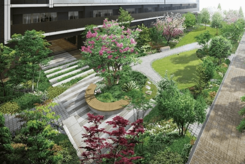 ファイル:カサーレ ウエストゲートシティ コミュニティテラス完成予想図.png