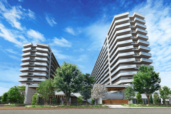 ガーデンクロス東京王子　外観完成予想図1