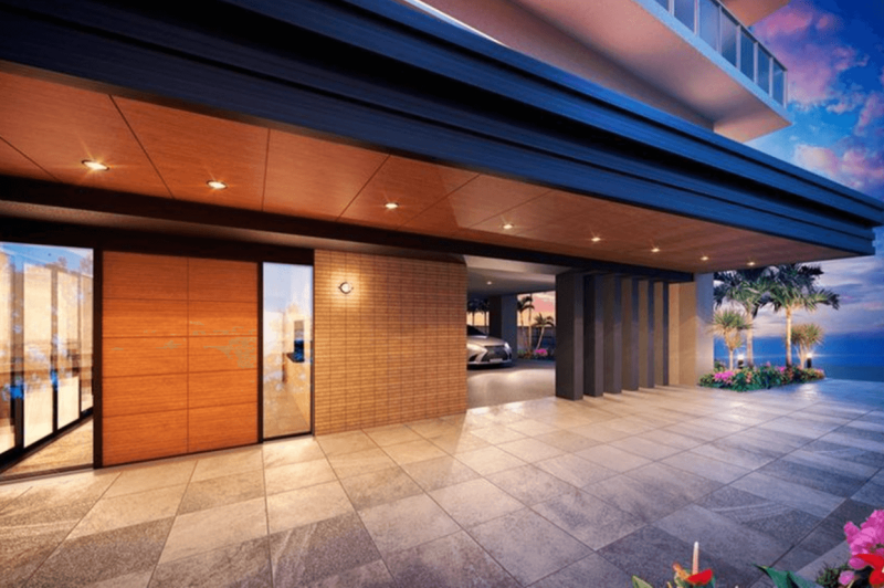 ファイル:トクレア北谷 エントランスアプローチ完成予想図.png