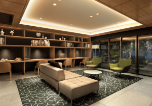 ブランシエラ霧島　ラウンジ完成予想図