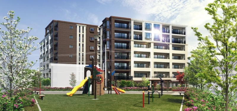 ファイル:ヴェレーナグラン横濱上大岡 外観完成予想図（公園側）.png