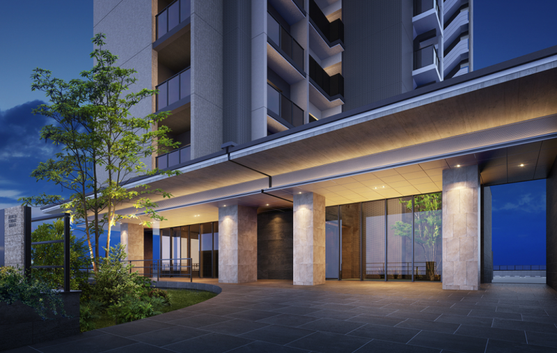 ファイル:アソシアテラス 博多 エントランスアプローチ完成予想CG.png