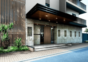 エクセレントシティ新浦安ブレッサン　エントランスアプローチ完成予想図