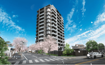 サンパーク唐津駅南レジデンス　外観完成予想図