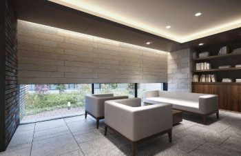 サーパス防府駅マークフロント　ラウンジ完成予想図