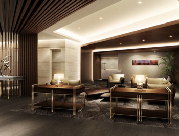 プラウドタワー堺東　エントランスホール完成予想図1