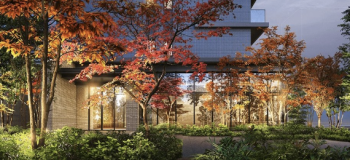 ルネ鴻池新田　エントエランスアプローチ完成予想図