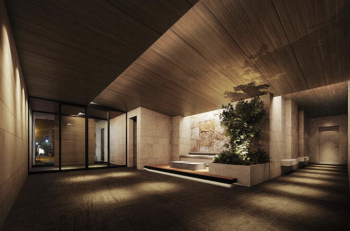 DEUX・RESIA 平尾 RESIDENCE（仮称）　エントエランスホール完成予想図1