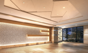 サンクレイドル聖蹟桜ヶ丘レジデンス　エントエランスホール完成予想図