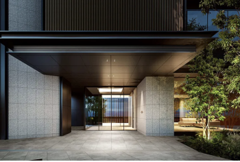 ザ・ライオンズ枚方光善寺タワー　エントエランスアプローチ完成予想図