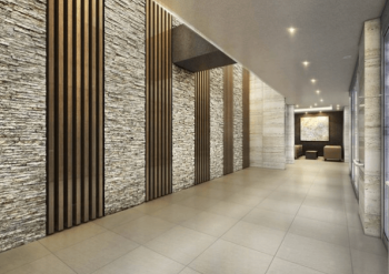 ファミリアーレ上小田井グランステージ　エントランスコリドー完成予想図