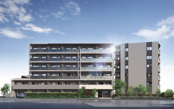 プレシス与野本町　外観完成予想図