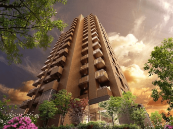 ロイヤルガーデン徳島県庁前　外観完成予想図1