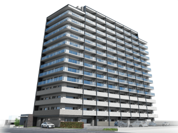 ヴェルディ・ソラーレ東川口　外観完成予想図