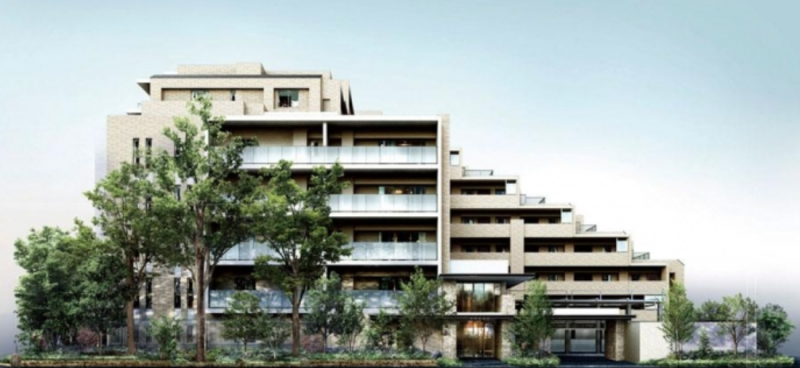 ファイル:Brillia（ブリリア）弦巻 外観（正面）完成予想CG.png