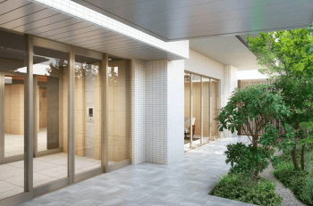 Tステージ 昭和町　サブエントエランス完成予想図