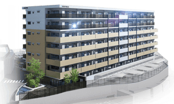 アルファステイツ春日III　外観完成予想図