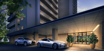 グランフォーリア安城　エントランス完成予想CG