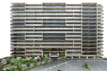 ザ・府中レジデンス　外観完成予想CG