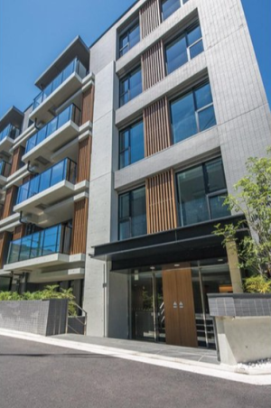 シティハウス武蔵小金井　エントランスアプローチ2