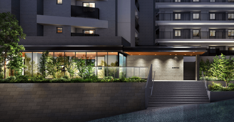 ファイル:デュオヒルズ戸塚 エントエランスアプローチ完成予想図.png