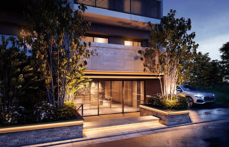 ファイル:プレディア東中野 エントエランスアプローチ完成予想図.png