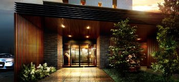 リビオ練馬北町　エントランス完成予想CG