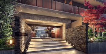 レ・ジェイド美しが丘　エントランス完成予想CG