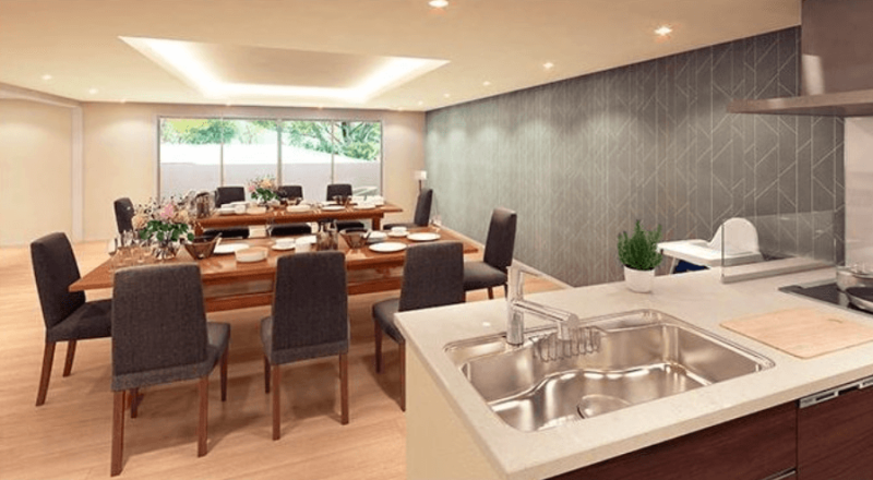 ファイル:ウエリス湘南台 パーティースペース完成予想図.png