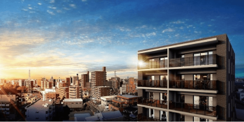 カルティア原駅南　外観完成予想図