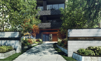 クレヴィア江古田　エントエランスアプローチ完成予想図