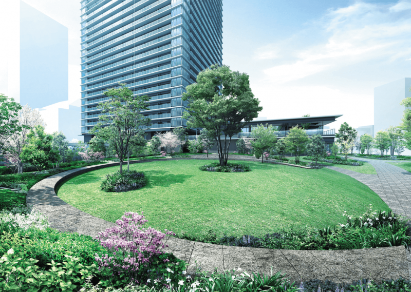 ファイル:グランドメゾン新梅田タワー THE CLUB RESIDENCE 多目的広場完成予想CG.png